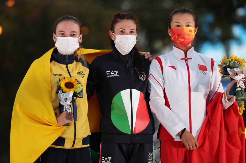 Sandra Lorena Arenas, plata en Tokio