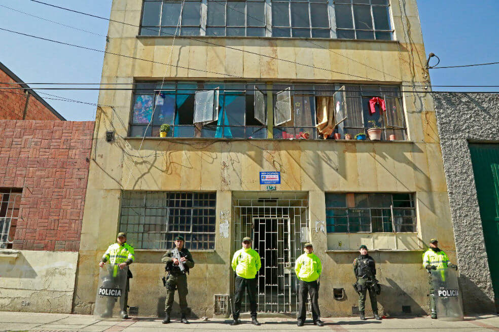 A extinción de dominio 11 inmuebles de «La Casona», red de narcotráfico en Bogotá
