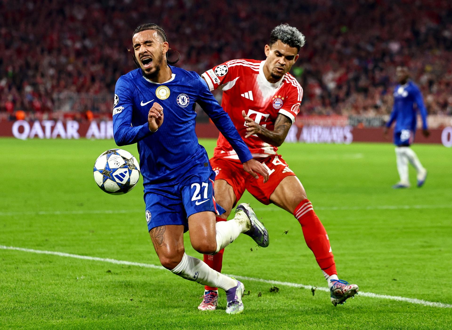 Luis Díaz, titular en la Champions: así fue el triunfo de Bayern contra Chelsea