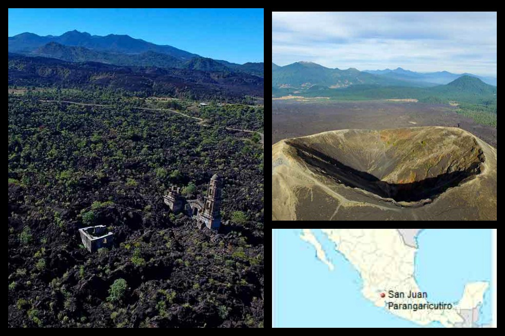 La increíble historia de Parangaricutiro, un pueblo con nombre de trabalenguas