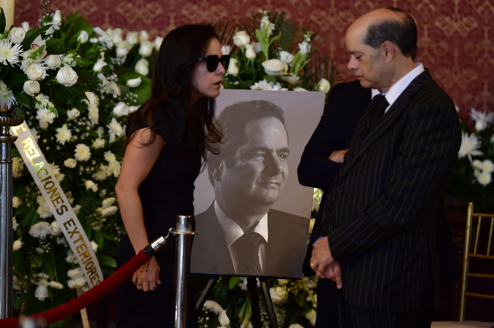 En el Salón Simón Bolívar del Palacio San Carlos se rindieron homenajes al exvicepresidente Germán Vargas Lleras.