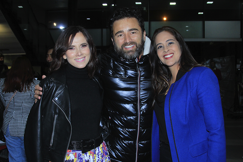 Sandra Beltrán, Andrés Toro y Margarita Rosa Arias