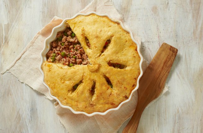 Tarta de yuca con carne de cerdo, honor a la cocina innovadora