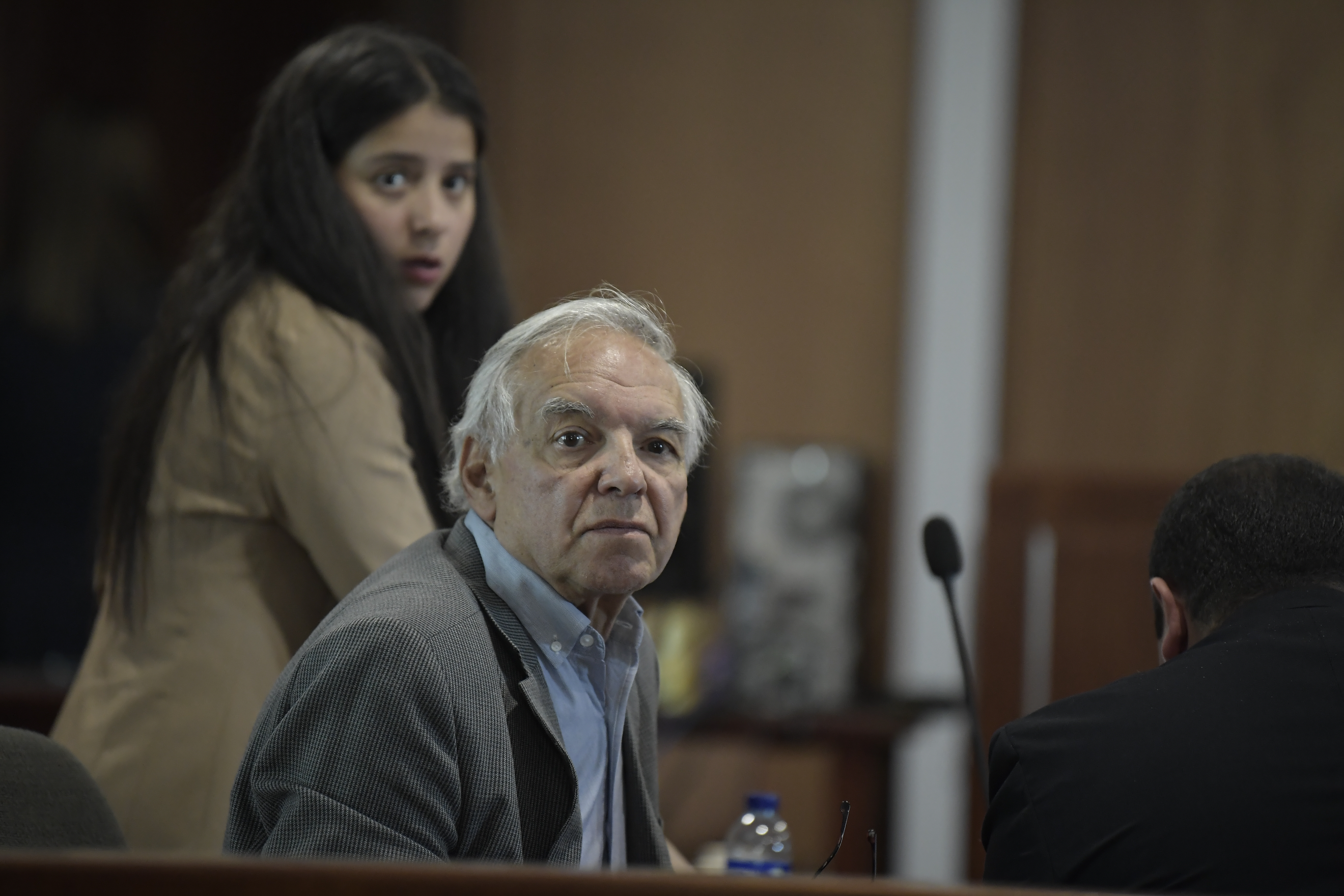 Exministro de Hacienda, en la audiencia de imputación de cargos por su presunta participación en el escándalo de corrupción de la Ungrd.