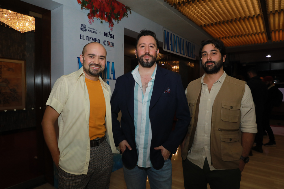 Erwin Barrera, Juan Mondragón y Calo Mesa