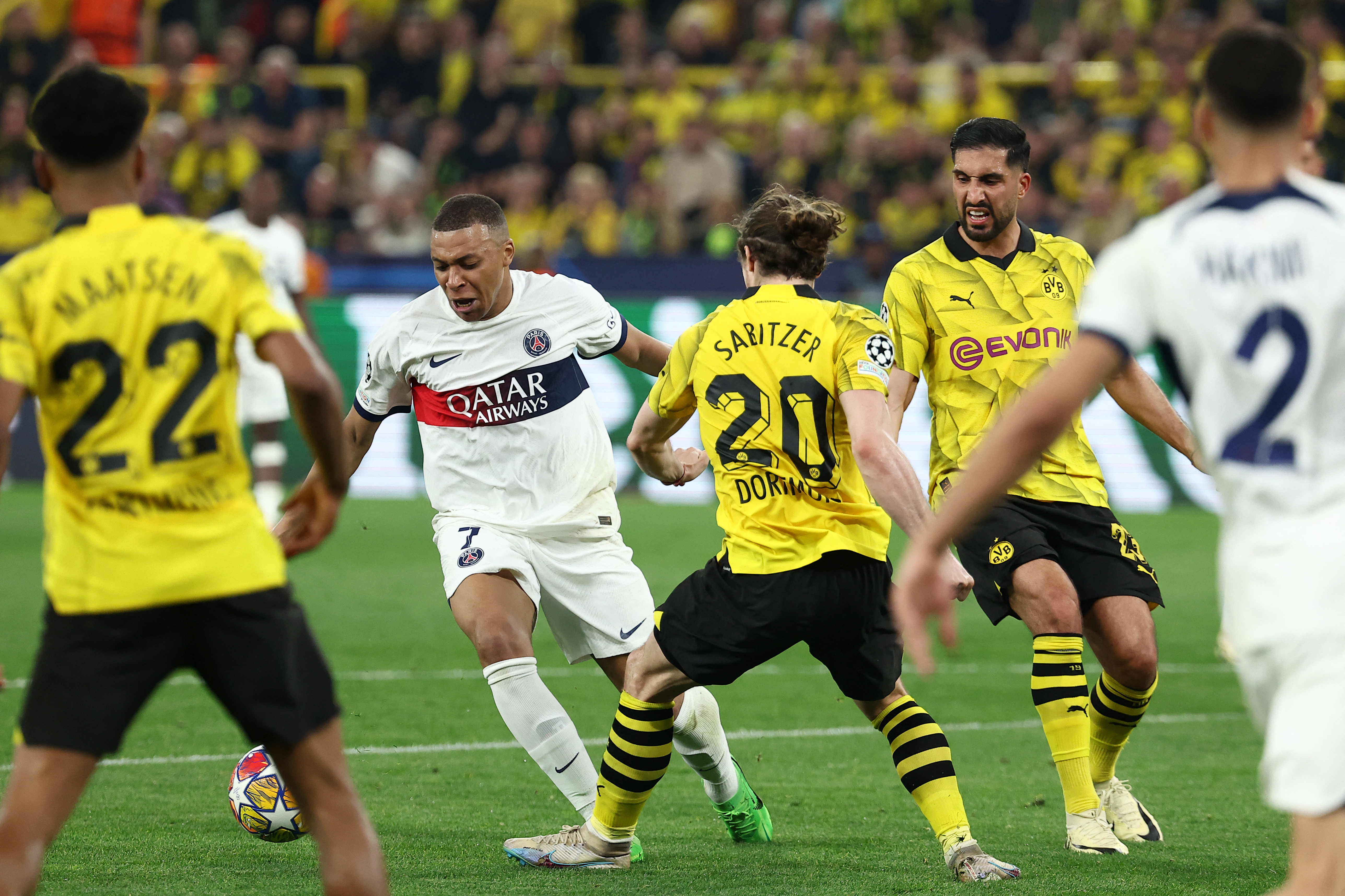 PSG vs. Borussia Dortmund en la Champions: hora y dónde verlo en vivo