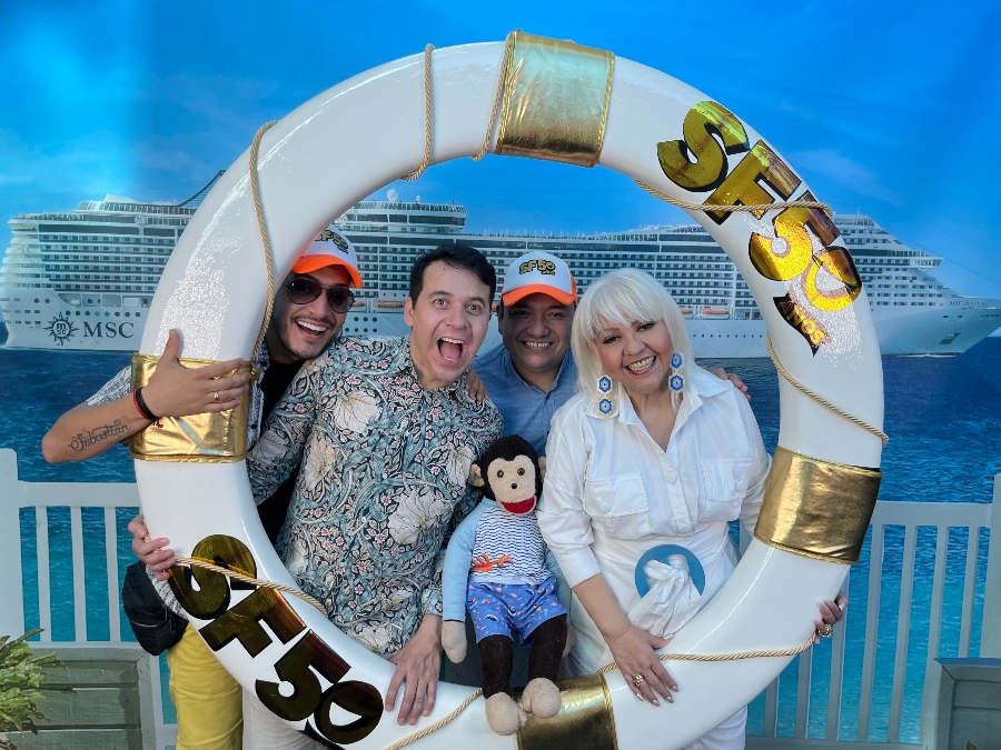 La fiesta por los 50 años de Sábados Felices continúa con el crucero del humor