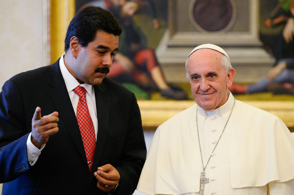 Maduro y el papa Francisco hablaron de pobreza, criminalidad y drogas