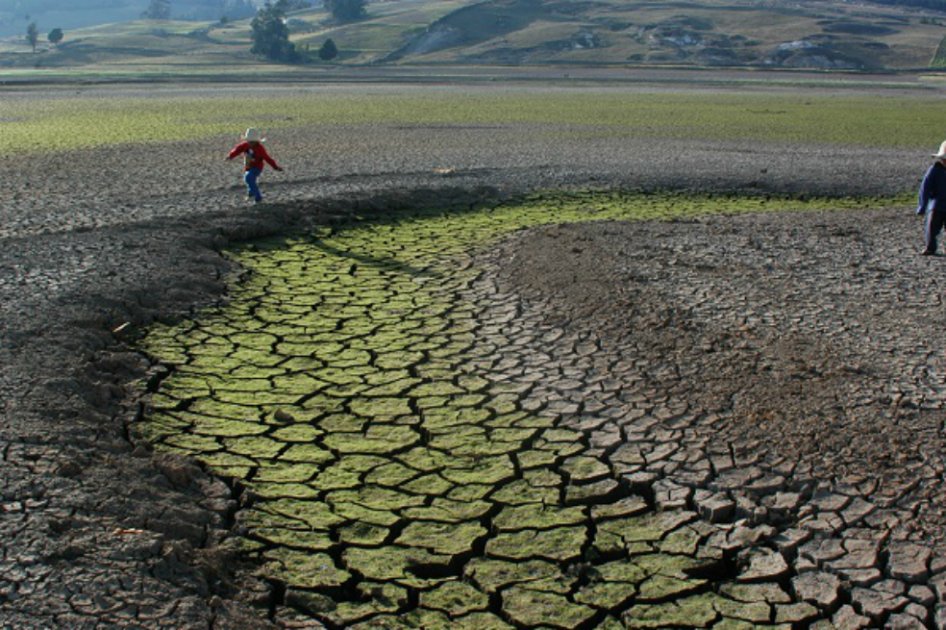 Sequía / Foto: Rodolfo González (OPGB) - Gobernación de Boyacá. 
