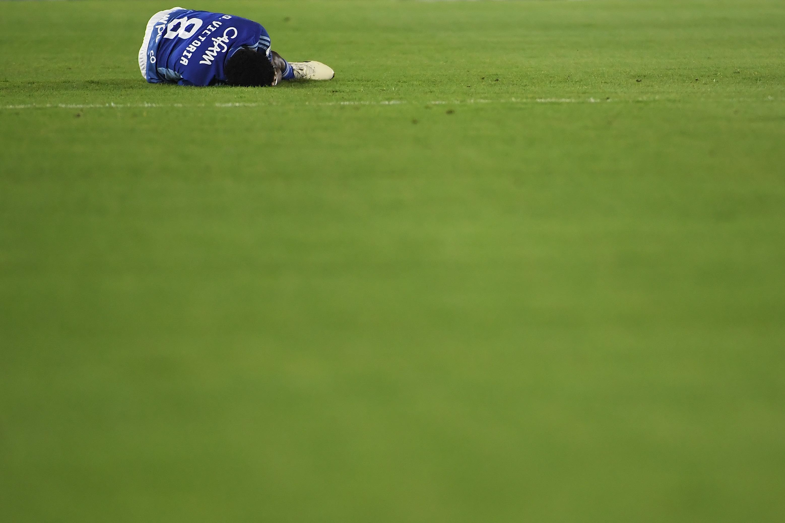Dewar Victoria, bogotano y canterano de Millonarios, fue uno de los volantes con mayor movilidad y manejo de pelota en el clásico de este domingo.