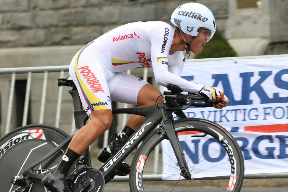 Víctor Ocampo, mejor latinoamericano en la CRI júnior del Mundial de Ruta
