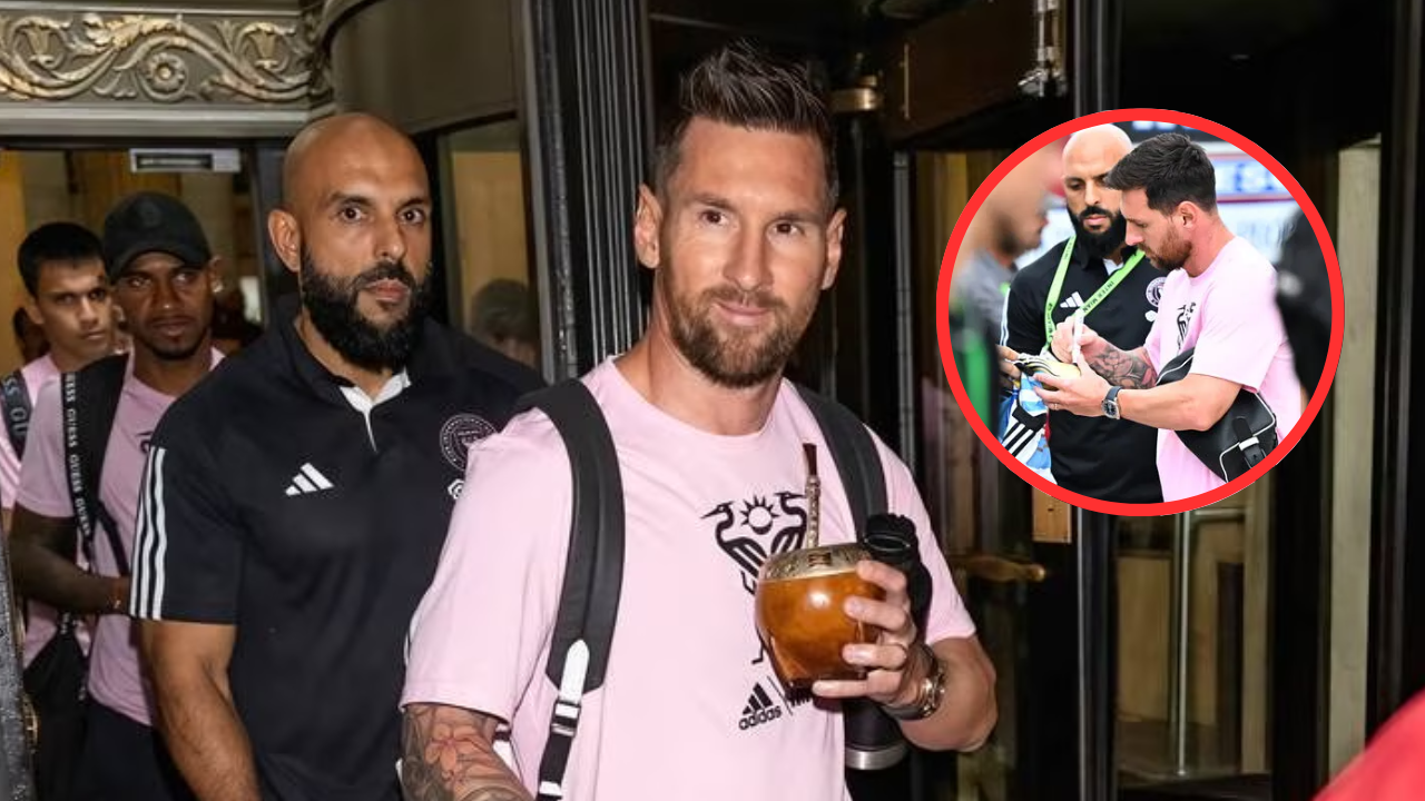 El guardaespaldas personal del astro argentino fue un pedido especial de David Beckham, accionista del Inter de Miami.