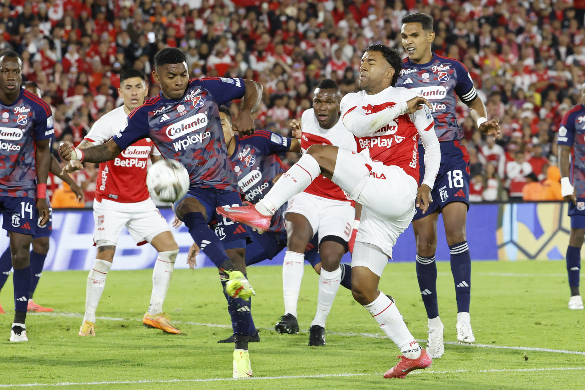 En fotos: así se vivió el empate entre Santa Fe y Medellín en la final de la Liga