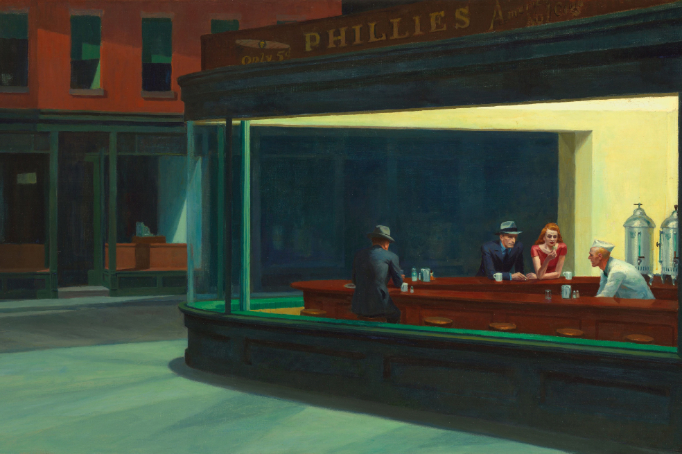 Todos somos pinturas de Edward Hopper