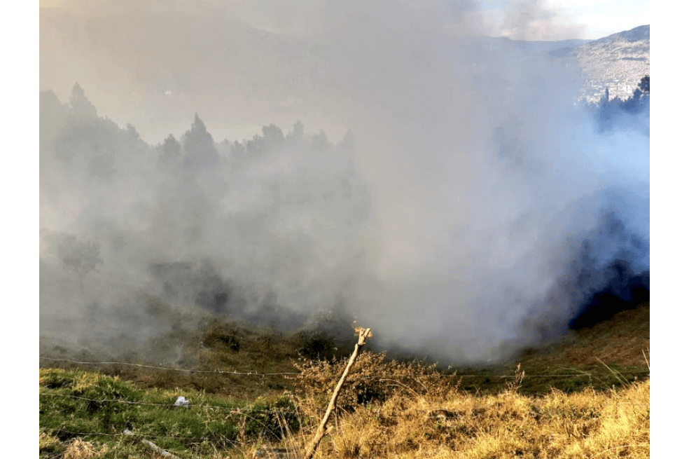 En alerta roja dos municipios de Antioquia por posible ocurrencia de incendios forestales