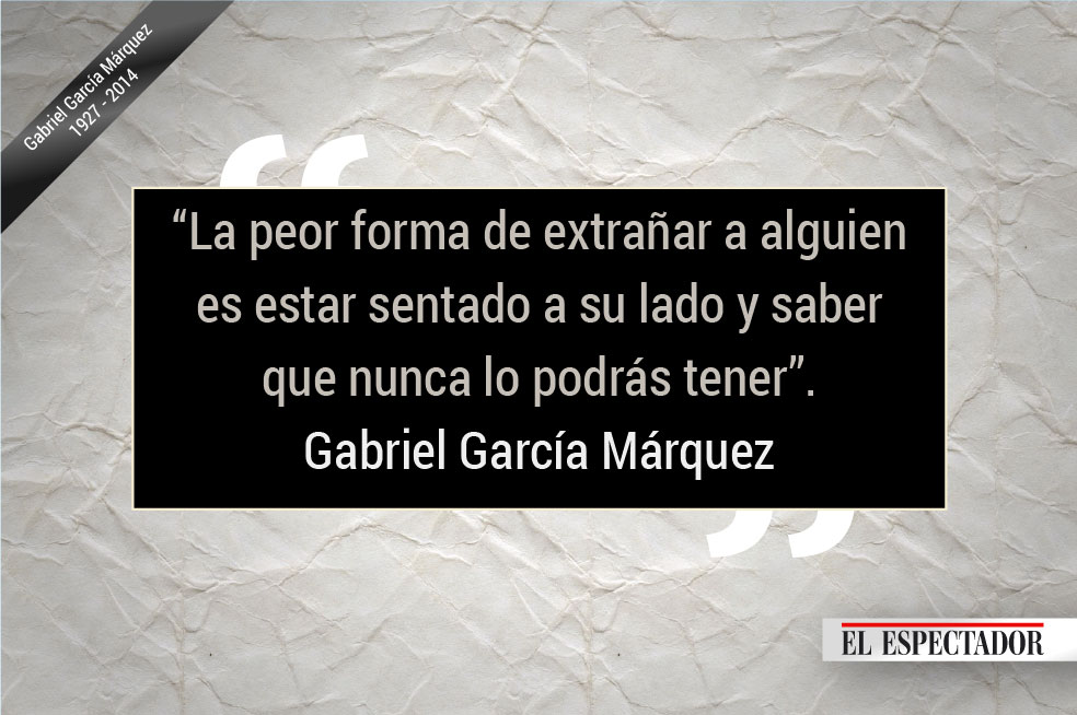 Gabriel García Márquez en 19 frases