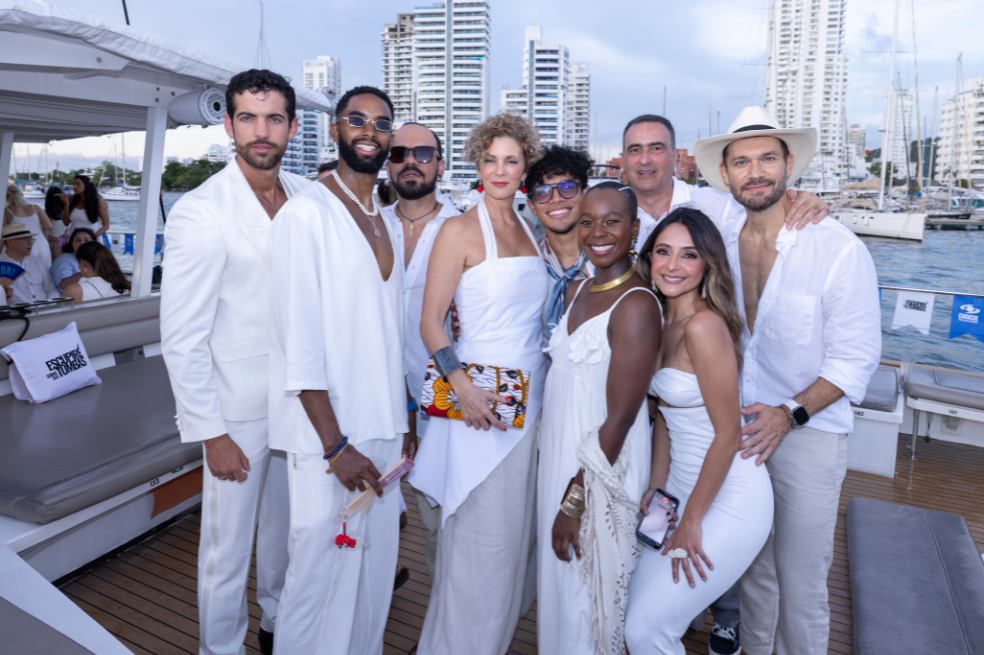 Cristian Gamero, Mario Camacho, Rita Bandeck, Keiler de la Hoz, Isa Mosquera, Asier Aguilar, Cristina García y Josse Narváez