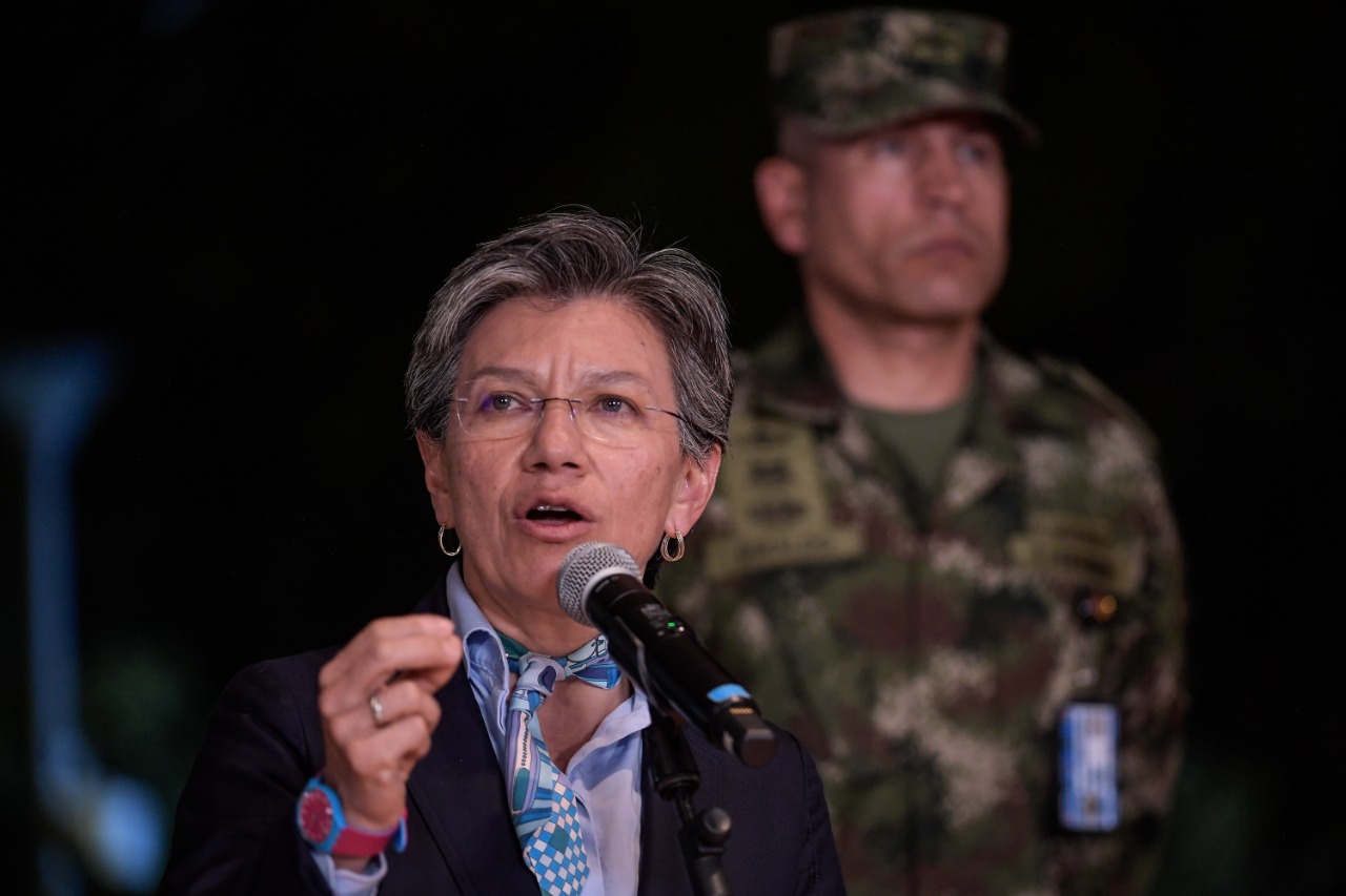 La alcaldesa Claudia López expuso la estrategia de “seguridad humana”, que se viene implementando en Bogotá desde hace un año, en el que el trabajo con las poblaciones vulnerables es el eje para contrarrestar la inseguridad.