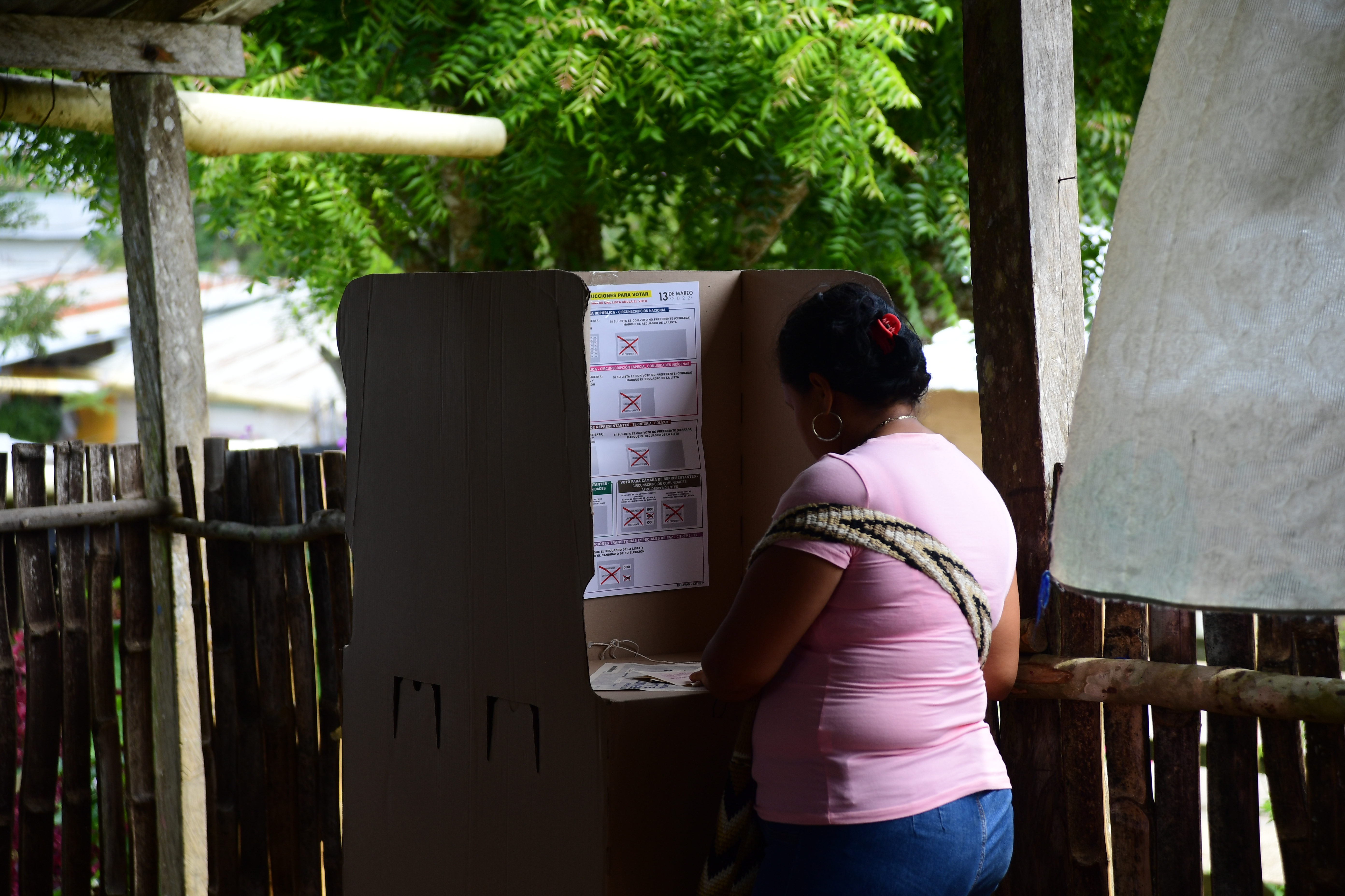 Jornada de elecciones Circunscripciones Transitorias Especiales de PAZ en Cansona