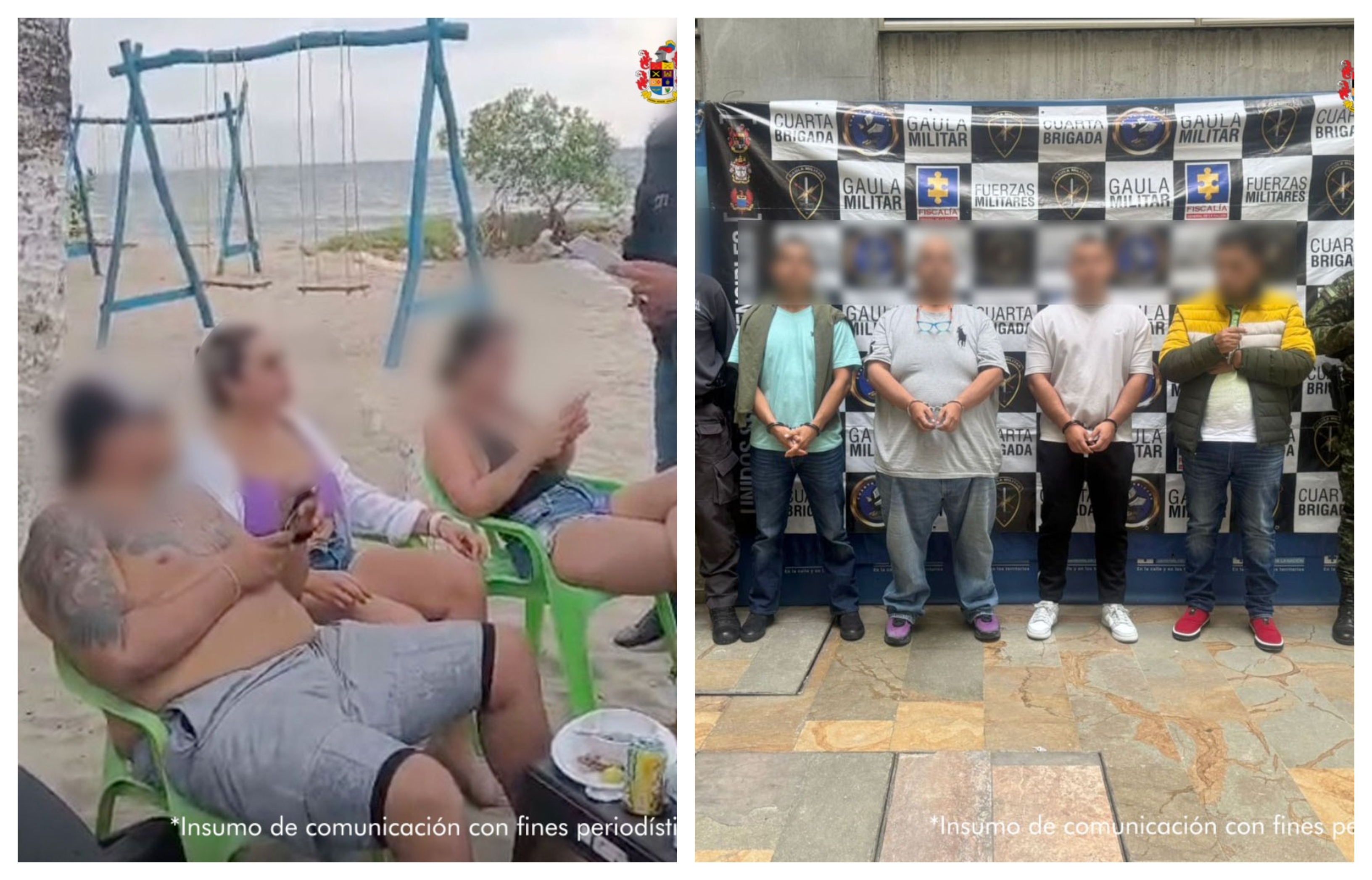 Capturan en plenas vacaciones a presuntos integrantes de red de lavado de activos
