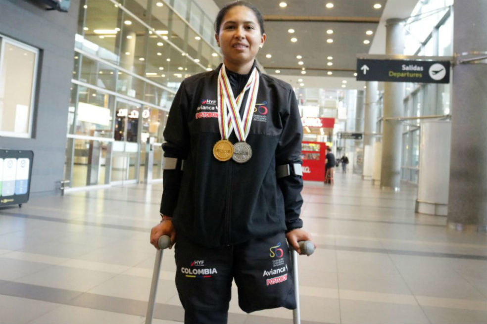 Carolina Munévar le dio a Colombia la primera medalla en el Mundial de Pista de paracycling
