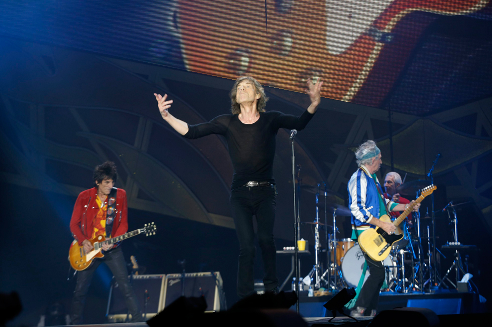 Mick Jagger vuelve al escenario tras muerte de su novia