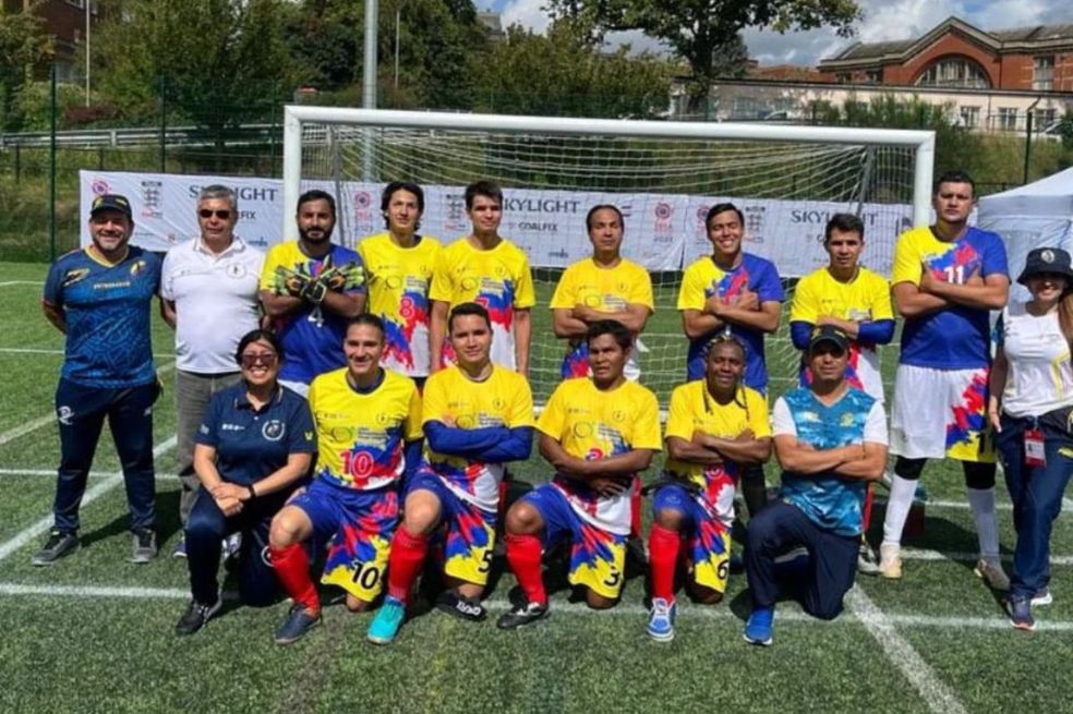 La selección de Colombia de fútbol para ciegos ganó Grand Prix en Francia