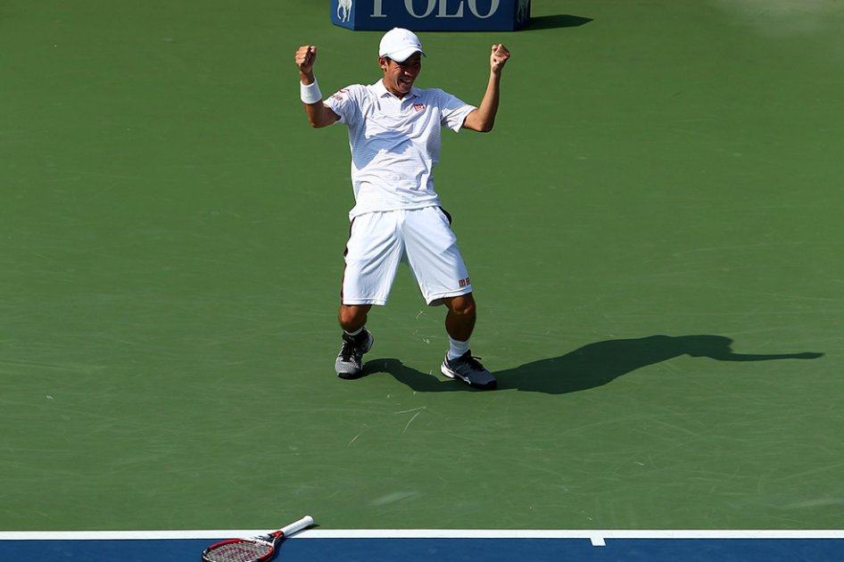 Kei Nishikori hace historia al clasificar a la final del US Open