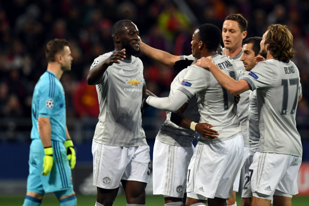 Manchester United aplastó al CSKA de Moscú en Liga de Campeones