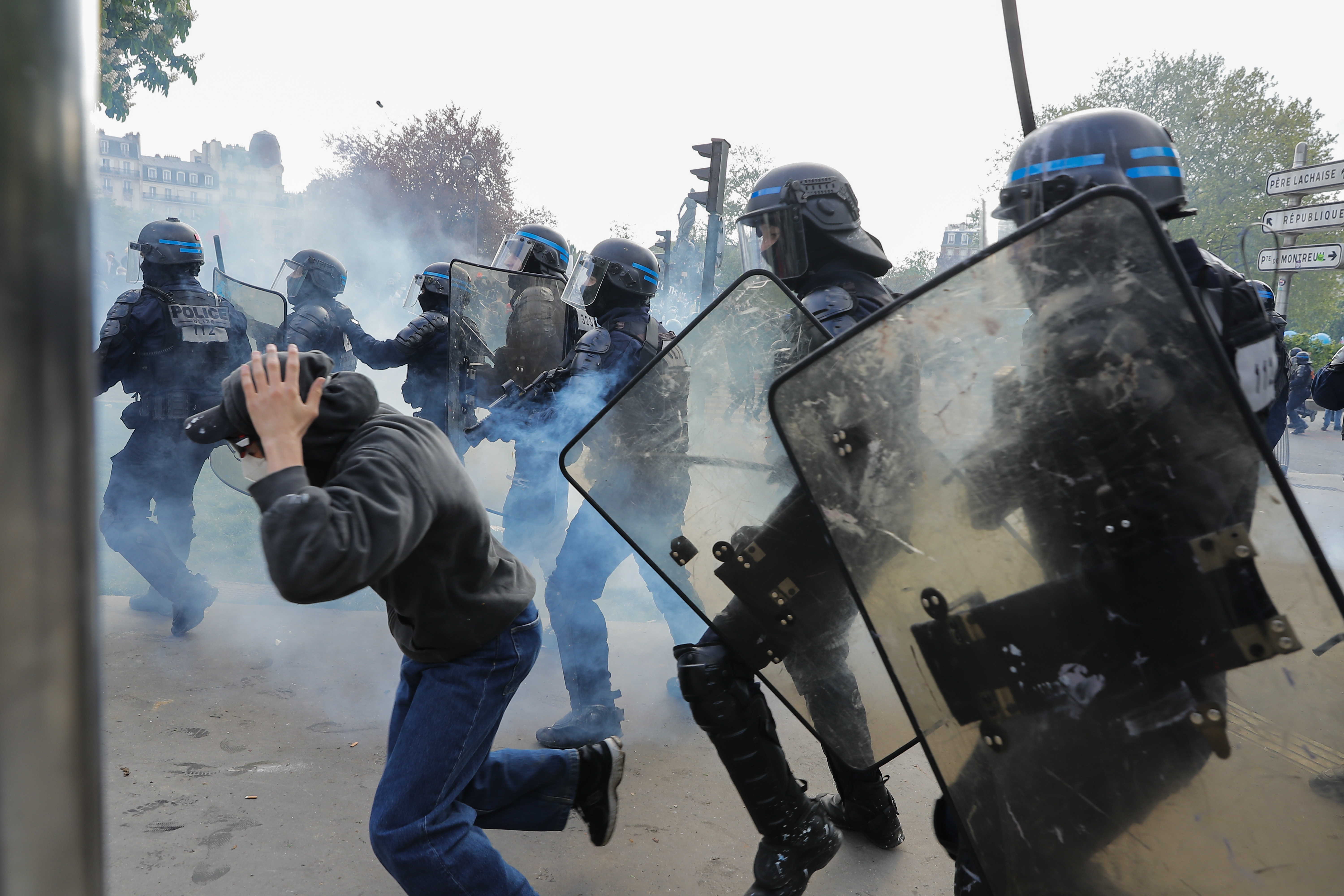 No paran protestas en Francia: sindicatos volverán a las calles el 6 de junio