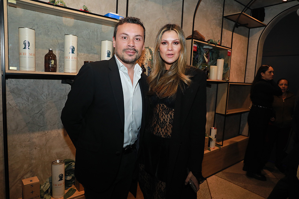 Hassan Nassar y Andrea Buitrago