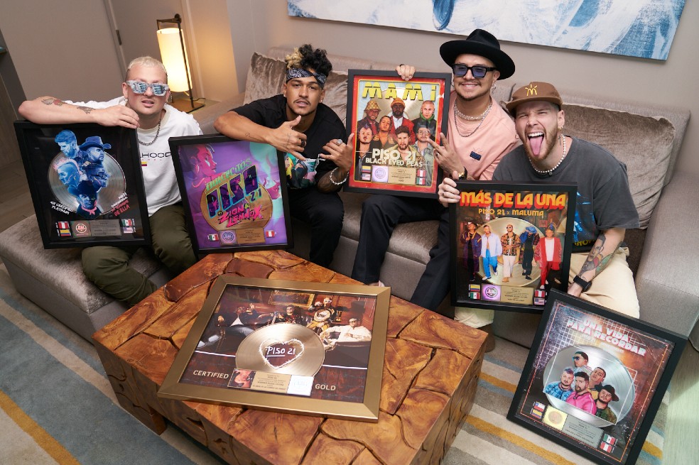Siguen los éxitos para Piso 21 y su álbum “El amor en los tiempos del perreo”