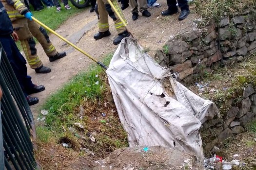 Hallan cuerpo de hombre en descomposición en un caño de Usme, CTI investiga
