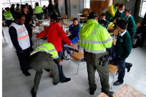 Se frustra primer operativo antidrogas en un colegio del sur de Bogotá