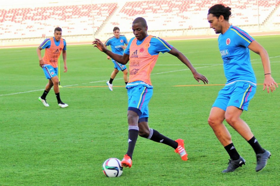 Siete jugadores trabajaron en el primer día de concentración de la selección Colombia