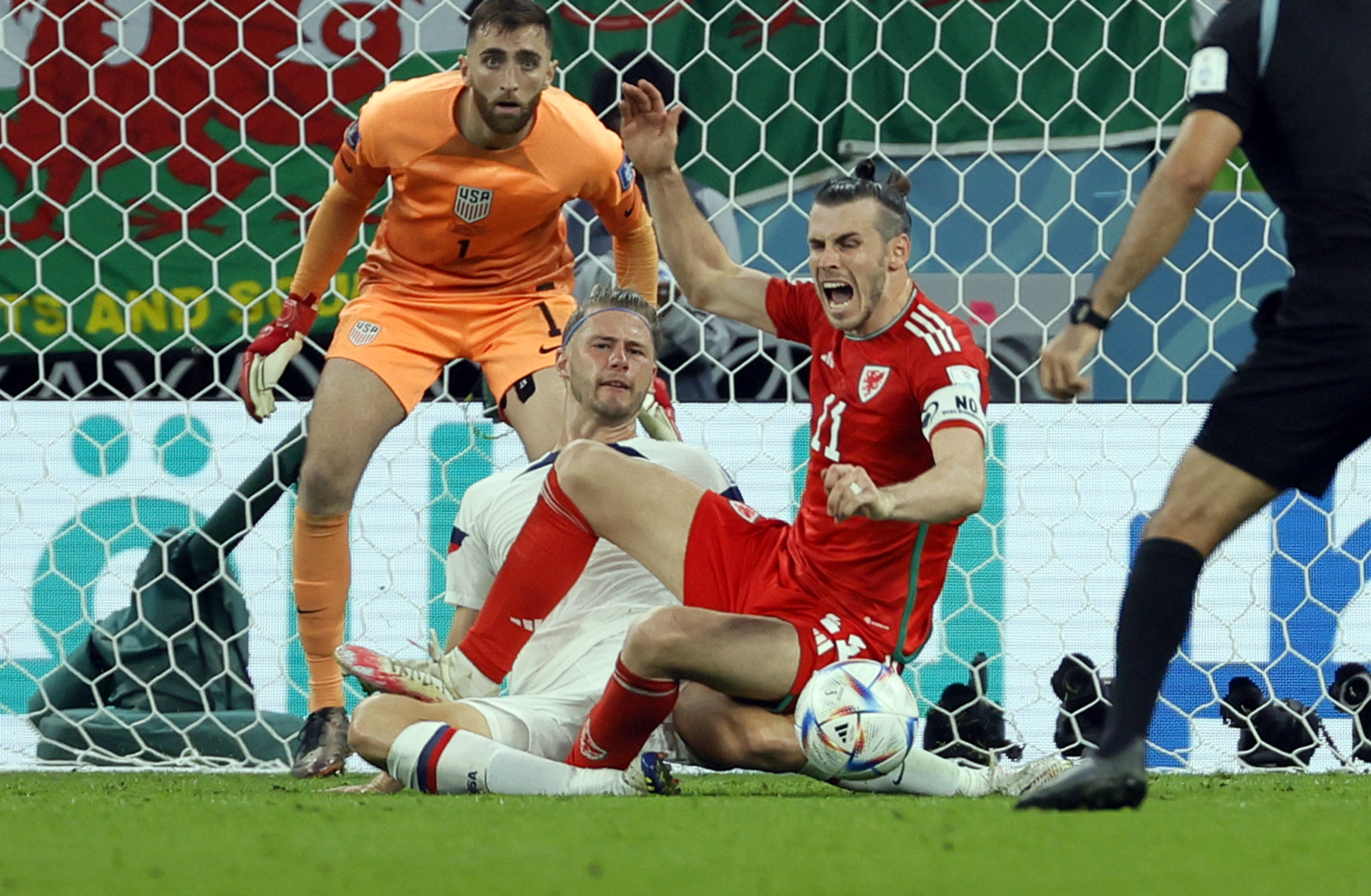 Estados Unidos y Gales sellaron el primer empate del Mundial de Catar 2022