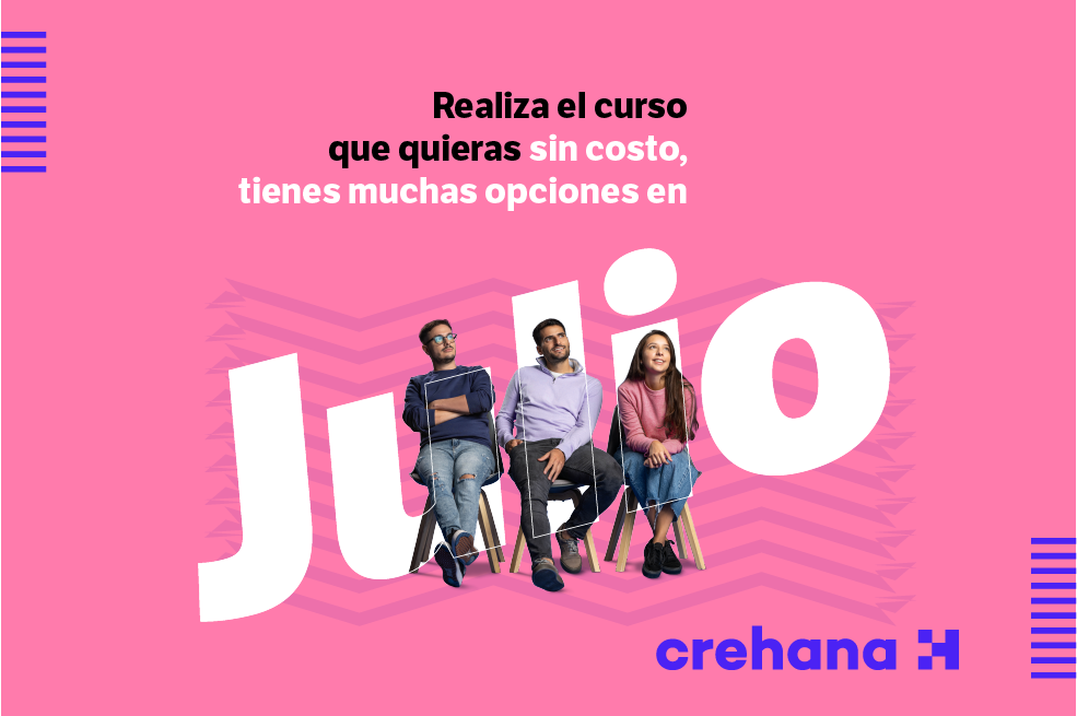 Cursos online certificados con Crehana para aprovechar las vacaciones
