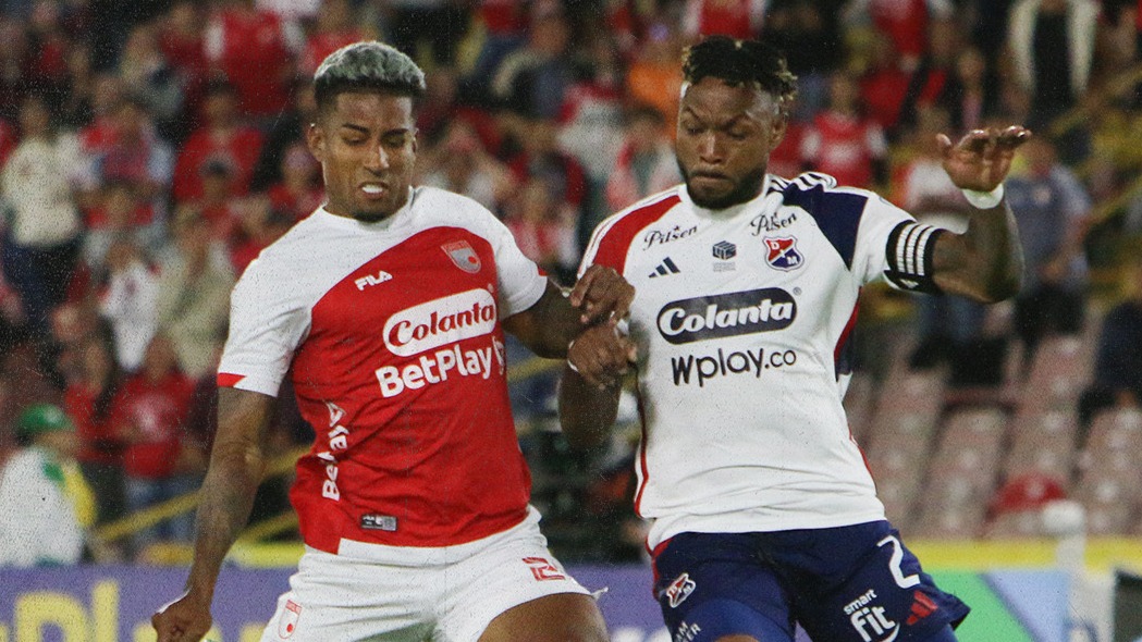 Santa Fe vs. Independiente Medellín.