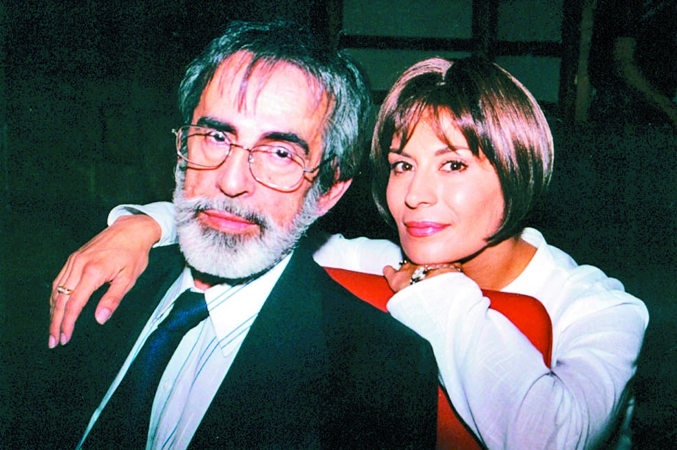 Personificó a Evaristo Salinas en la novela ‘Pecados capitales’, donde compartió set con Katherine Vélez.