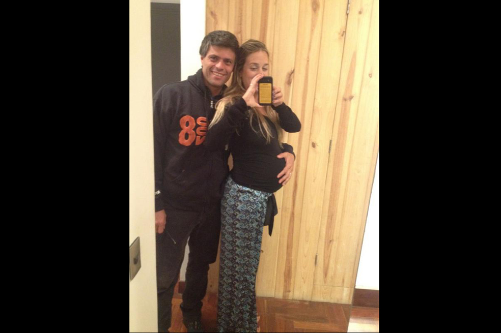 Nació Federica, la hija de Leopoldo López y Lilian Tintori