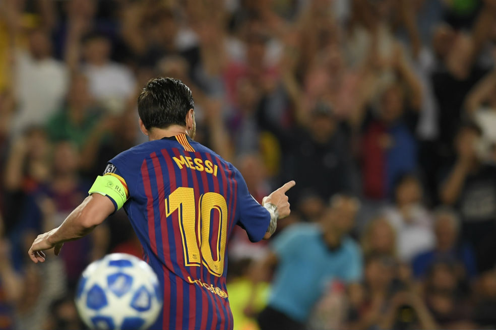 Lionel Messi cumple 700 partidos con el Barcelona