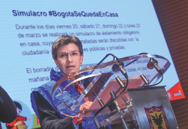 Colombia en emergencia económica y Bogotá entrará en aislamiento cuatro días