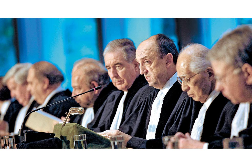 El precio de la defensa ante la CIJ