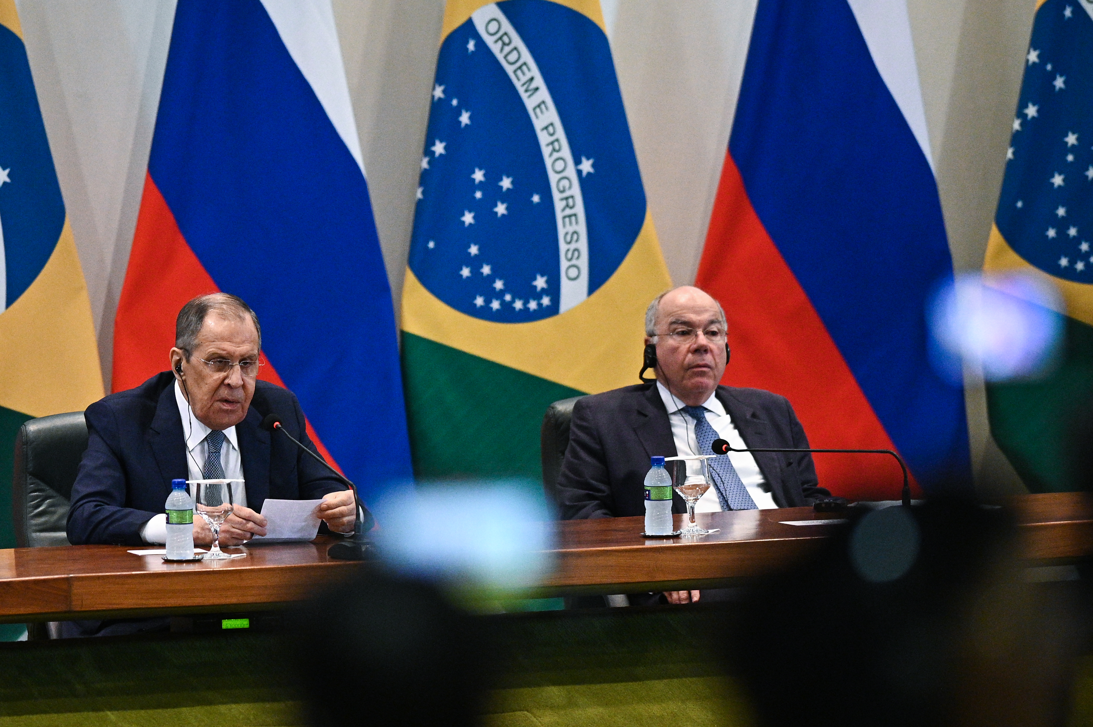 Canciller ruso en Brasil: entre la guerra de Ucrania y la cooperación bilateral