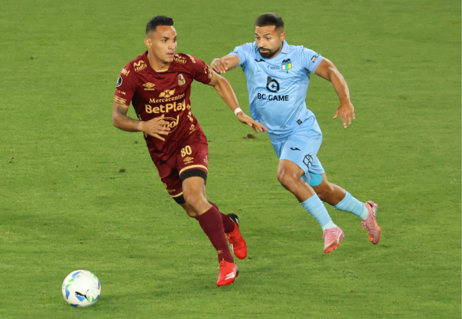 Brayan Rovira, jugador de Deportes Tolima.