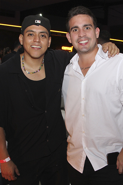 Armando Ortiz 'el Mindo' y Sebastián Pérez