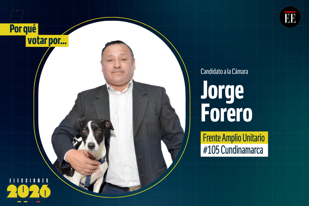 “Por qué votar por”: Jorge Forero, candidato a la Cámara
