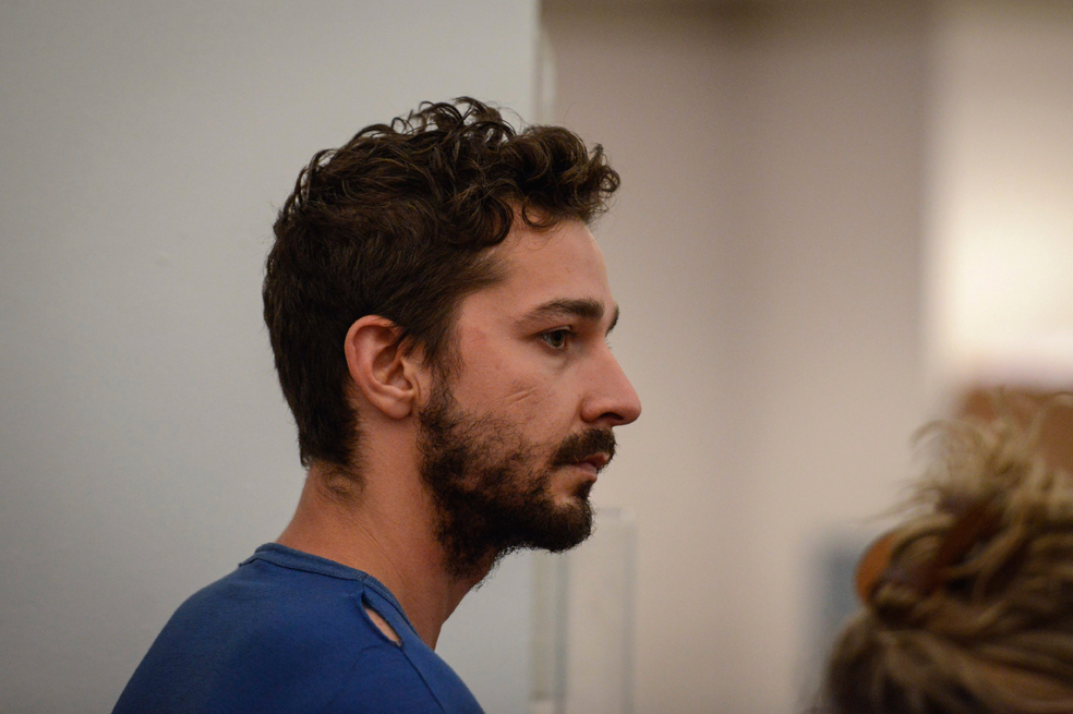 Arresto de Shia LaBeouf en imágenes