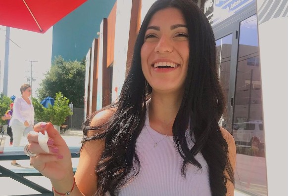 Valentina Gómez, hija adoptiva de Esperanza Gómez.
