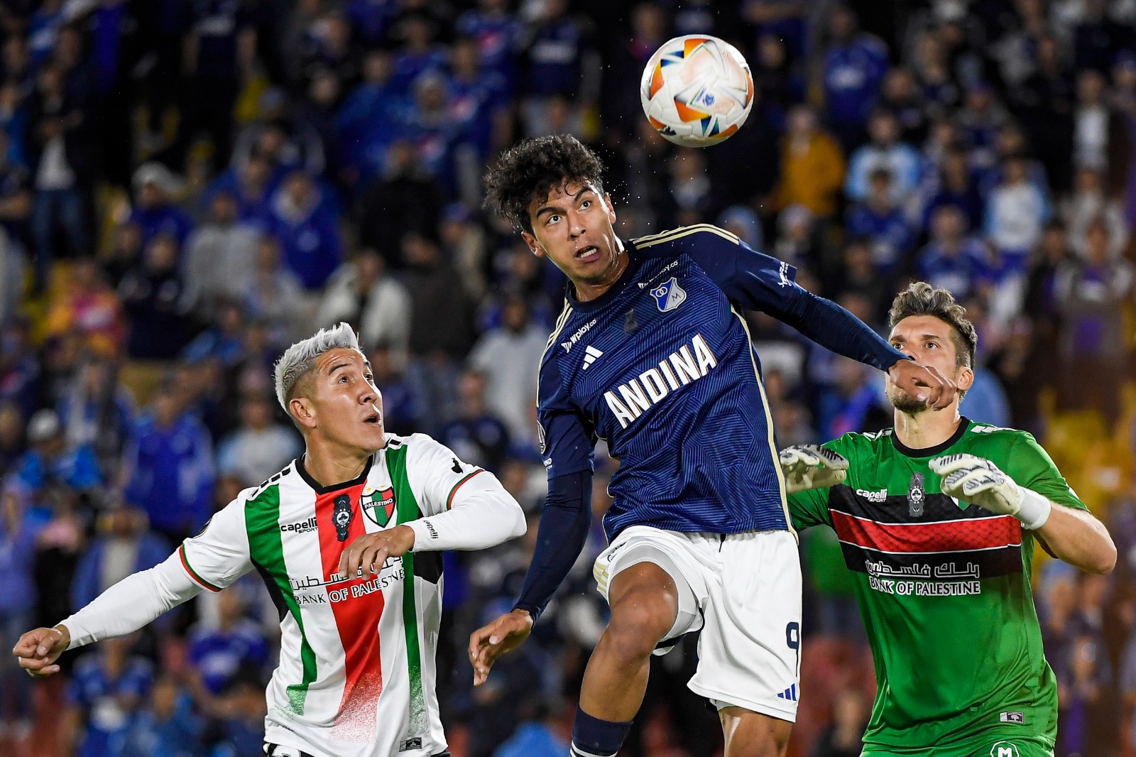 Palestino fue el verdugo de Millonarios y lo dejó por fuera de la Copa Libertadores